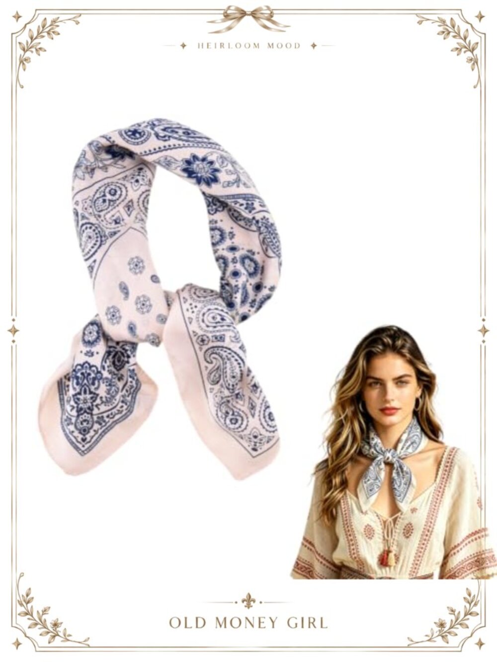 Satin Square Scarf Hair Accessories Headband Neck Wrap